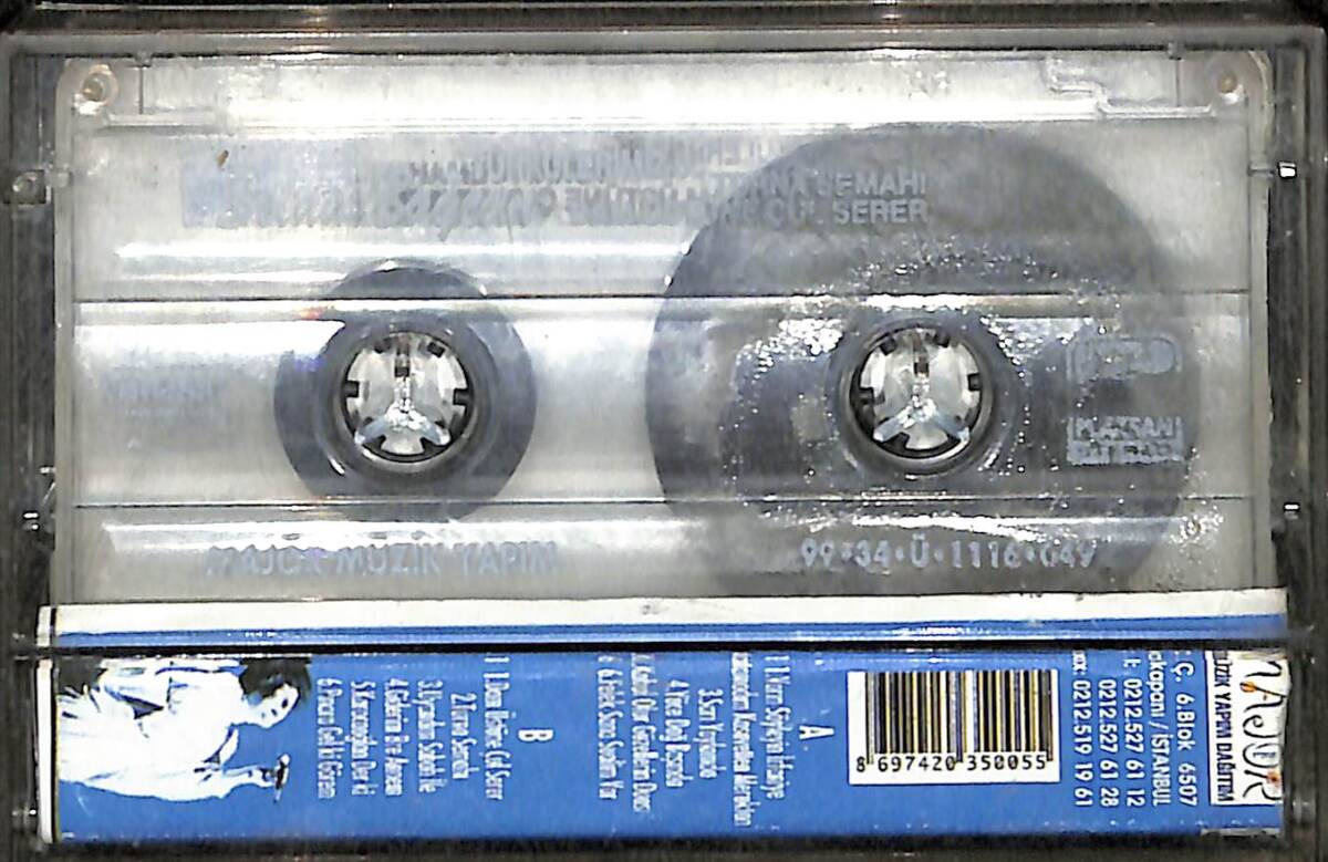 Selda Bağcan - Türkülerimiz 5 Orijinal Kaset (İkinci El) * Majör Müzik Yapım - 1999 * KST31237 - 2