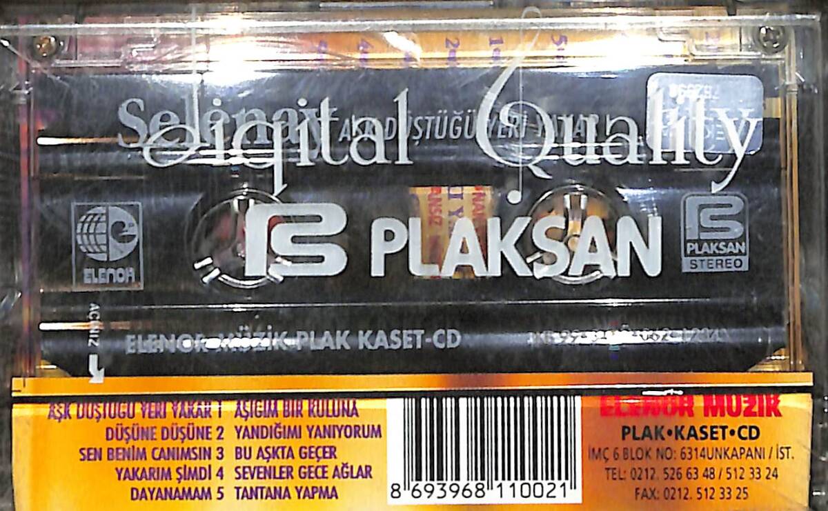 Selenay - Aşk Düştüğü Yeri Yakar Kaset (Sıfır Kaset) KST29571 - 2