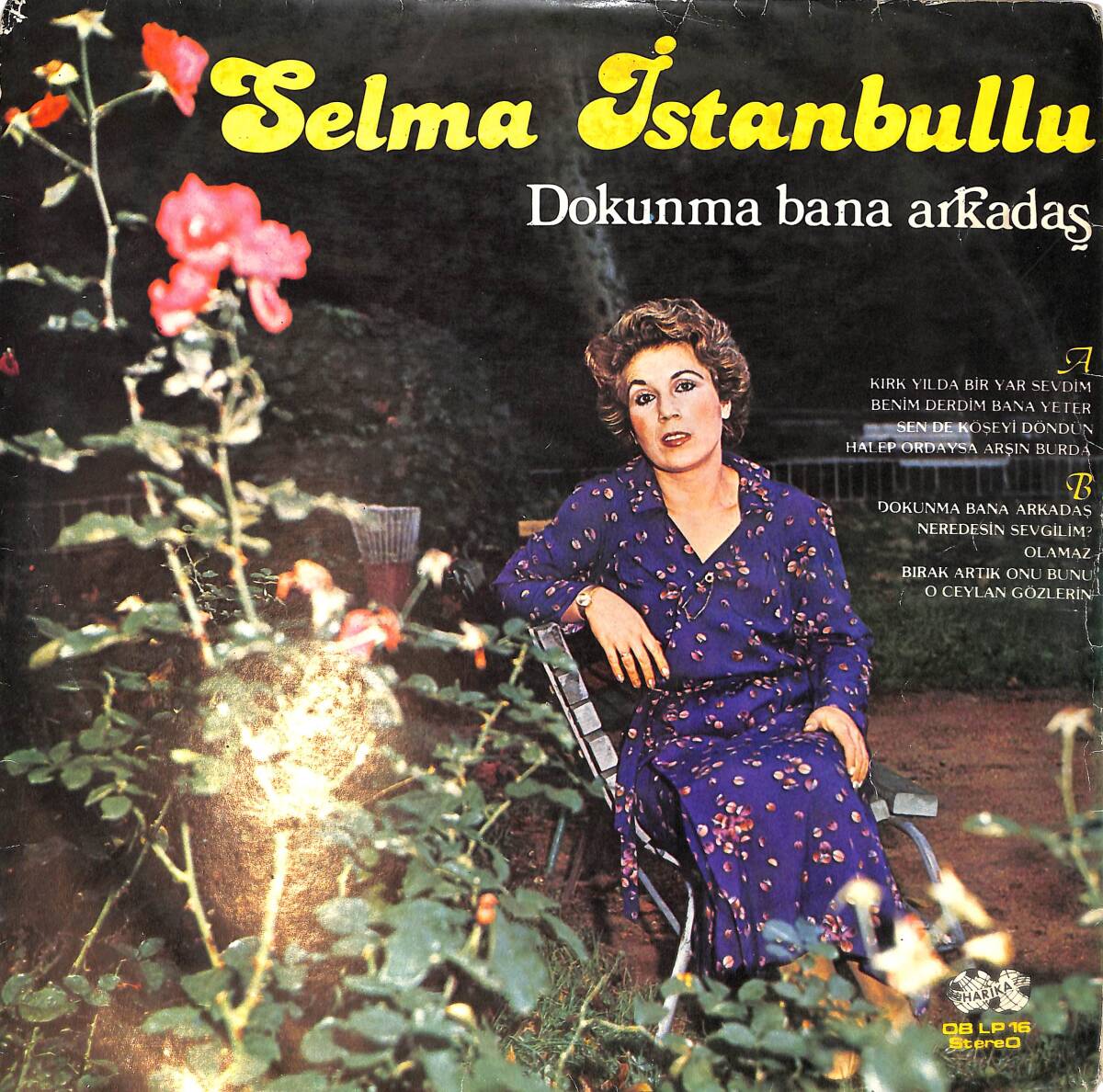 Selma İstanbullu - Dokunma Bana Arkadaş LP PLAK (10/7.5) PLK26504 - 1