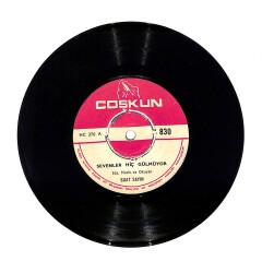 Suat Sayın - Sevenler Hiç Gülmüyor / İki Sevgili Olmaz Birinden Vazgeçmeli PLAK (10/7.5) PLK23977 - Gökçekoleksiyon