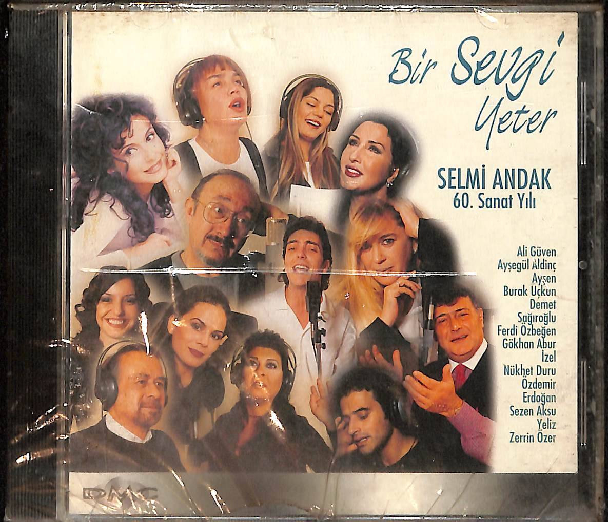 Selmi Andak 60.Sanat Yılı - Bir Sevgi Yeter CD (Sıfır) CD3803 - 1