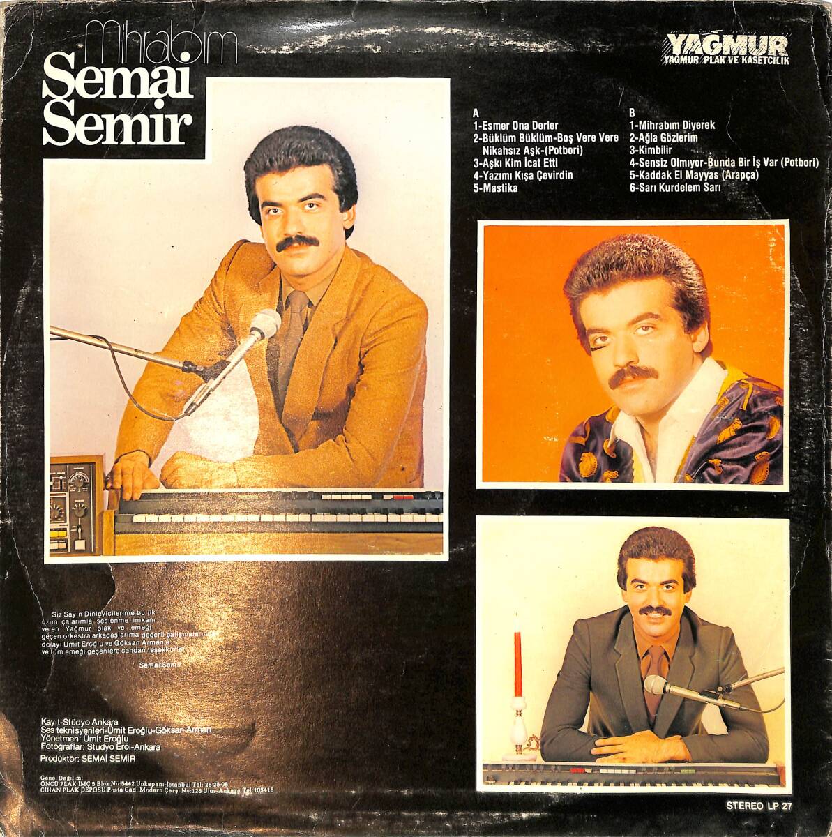 Semai Semir - Mihrabım LP PLAK (10/7.5) PLK26521 - 2