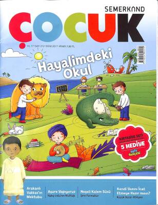 SEMERKAND ÇOCUK DERGİSİ YIL 17 SAYI 212 EKİM 2017 KTP3128 - 1