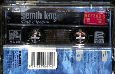 Semih Koç - Dağ Çiçeğim Kaset (İkinci El) KST17387 - 2