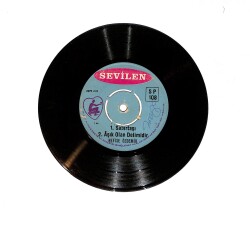 Nefise Özdemir - Sabırtaşı / Her Gece İçiyorum PLAK (10/7.5) PLK24607 - Gökçekoleksiyon