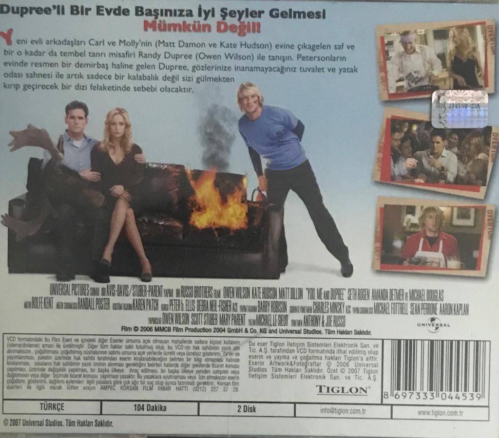 Sen ,Ben Ve Dupree VCD Film VCD5680 - 2