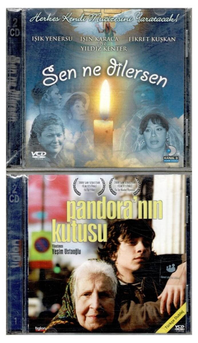 Sen Ne Dilersen Pandoranın Kutusu - 2 Adet VCD Film VCD848 - 1