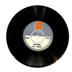 Ziya Taşkent - Unuttunmu / Ümidini Kirpiklerine Bağladı Plak (10/7) PLK24318 - Gökçekoleksiyon