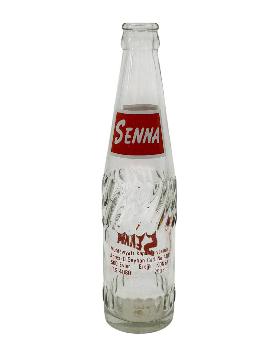 Senna (Ereğli/Konya) Boş Gazoz Şişesi *Nadir* AOB5477 - 3