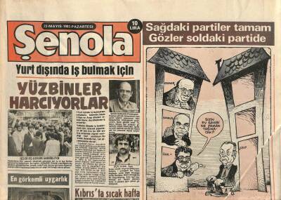 Şenola Gazetesi 23 Mayıs 1983 - 86 Dünya Kupası Maçları Meksikada Yapılıyor ! GZ106652 - 1