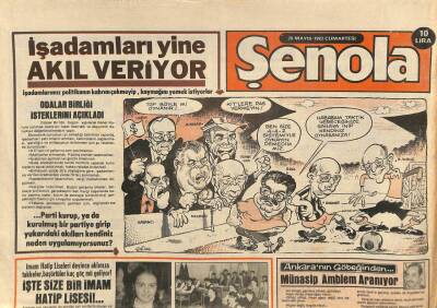 Şenola Gazetesi 28 Mayıs 1983 - Eskiciler Yenicilere Göre Çok Pahalı GZ113810 - 1