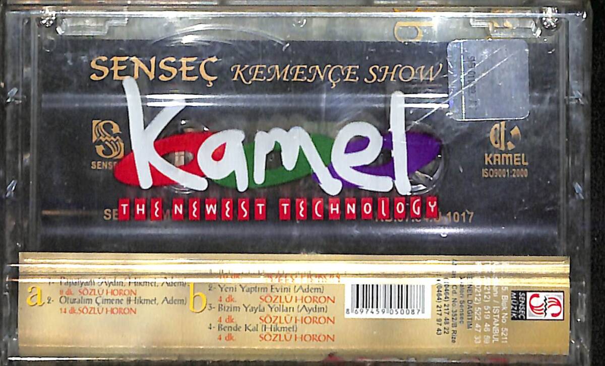 Senseç - Kemençe Show Kaset (Sıfır Kaset) KST29649 - 2
