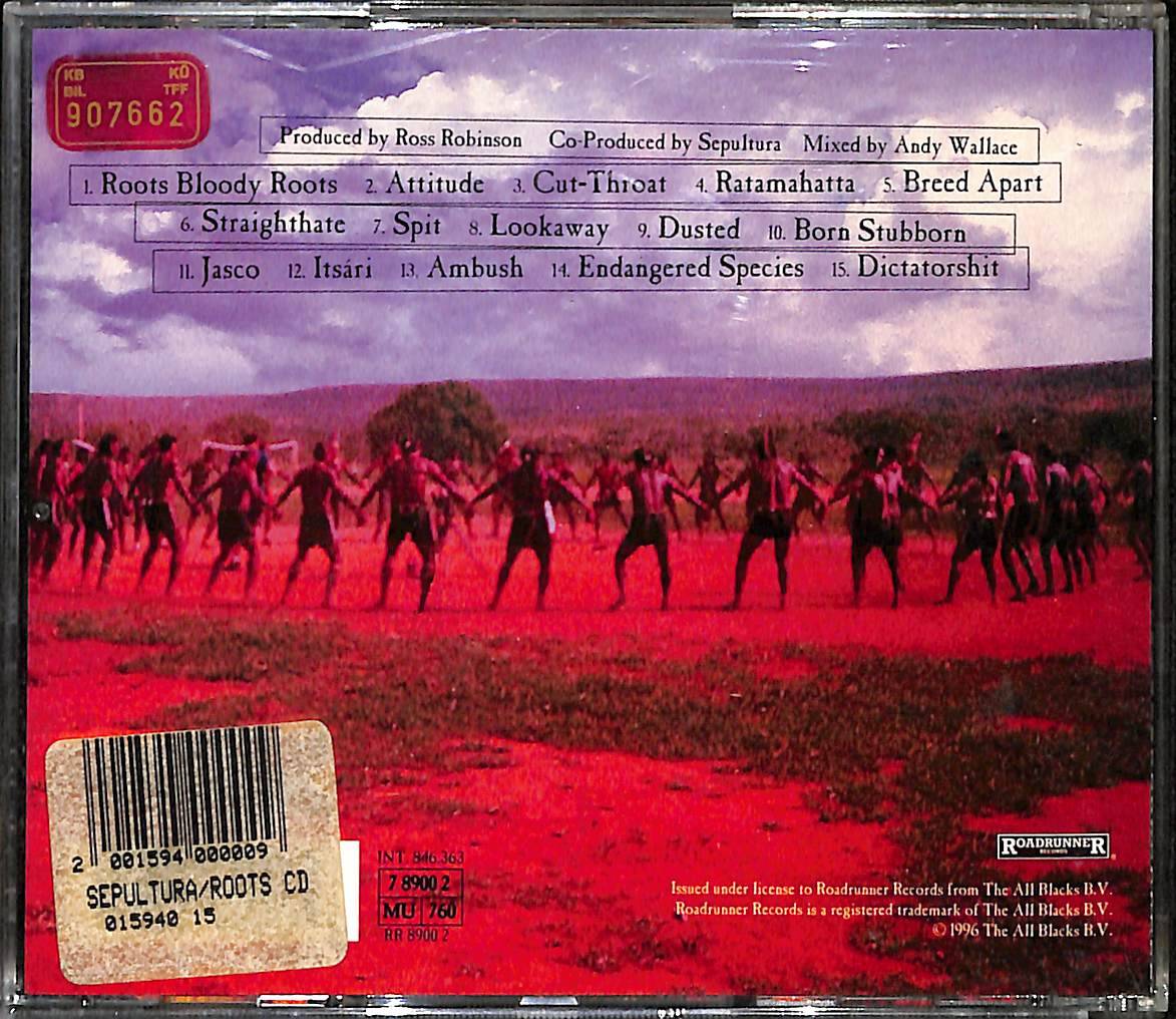 Sepultura - Roots CD (İkinci El) CD4572 - 2