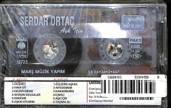 Serdar Ortaç - Aşk İçin Orijinal Kaset (SIFIR) * Mars Müzik Yapım / Raks - 1994 * KST31246 - 2