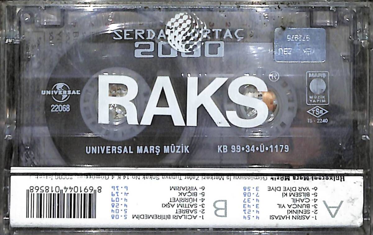 Serdar Ortaç – Bilsem Ki Orijinal Kaset (SIFIR) * Universal - Marş Müzik - 1999 * KST31208 - 2