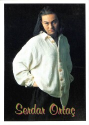 Serdar Ortaç Kartpostal KRT8566 - Gökçekoleksiyon