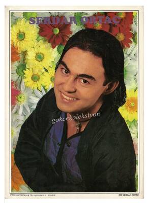 Serdar Ortaç Orta Boy Kartpostal KRT7351 - 1