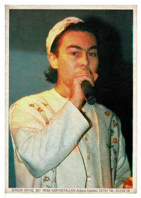Serdar Ortaç Orta Boy Kartpostal KRT7353 - 1