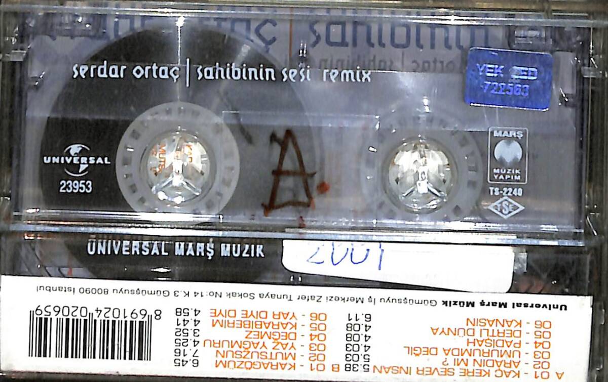 Serdar Ortaç - Sahibinin Sesi Kaset (İkinci El) KST26413 - 2
