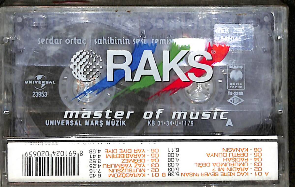 Serdar Ortaç – Sahibinin Sesi (Remix) Kaset (Sıfır Kaset) KST29581 - 2
