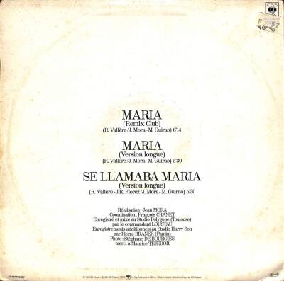 Serge Guirao – Maria (Hollanda - 1986) (109) PLK17257 - 2