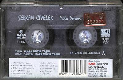 Serkan Civelek - Yola Devam Kaset (İkinci El) KST17545 - 2