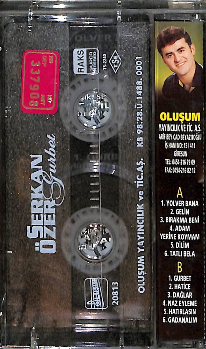 Serkan Özer - Gurbet Kaset (İkinci El) KST26728 - 2