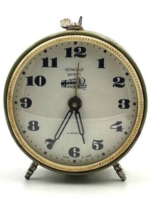 Serkisof Masa Çalarlı Saati Dekorluk Çalışıyor - 1