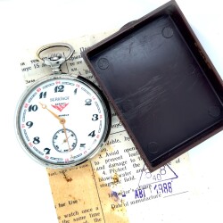 Serkisof Rus 3602 Cep Saati Kullanılmamış Kutusunda Sertifikalı AOB4067 - Gökçekoleksiyon