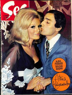 Ses Dergisi 10 Ağustos 1968 Sayı 33 - Kapak Ajda Pekkan Selçuk Başar, Olinka Berova, Brigitte Bardot, Yılmaz Güney Nebahat Çehre NDR81423 - 1