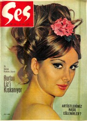 Ses Dergisi 12 Mart 1966 Sayı : 11 - Kapak : Filiz Akın - Burton Liz'i Kıskanıyor - Sophia Loren-Marlon Brando Karşı Karşıya NDR88737 - Gökçekoleksiyon