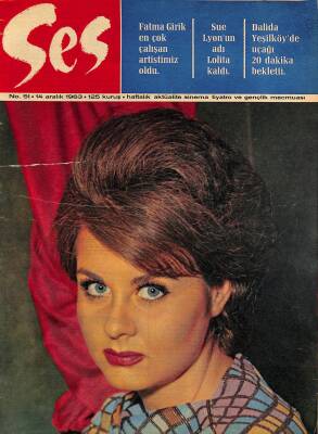 Ses Dergisi 14 Aralık 1963 - Fatma Girik, Brigitte Bardot, Jean Claude Brialy NDR85011 - 1