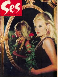 Ses Dergisi 14 Aralık 1968 Sayı 51 - Elvis Presley Ve Priscilla, Rolling Stones, Linda Thorson, Julie Christie, Türkan Şoray Ve Zeki Müren, Elizabeth Taylor NDR81686 - Gökçekoleksiyon