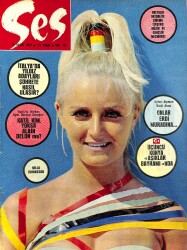 Ses Dergisi 16 Kasım 1968 - Milla Johansson, Natalie Delon, Romon Novarro NDR85014 - Gökçekoleksiyon