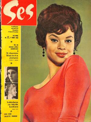 Ses Dergisi 17 Mart 1962 - Juliette Prowse, Mylene Demongeot, Anna Karina NDR84917 - 1