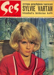 Ses Dergisi 20 Şubat 1965 - Sylvie Vartan, Leyla Sayar, Jayne Mansfield NDR84912 - Gökçekoleksiyon
