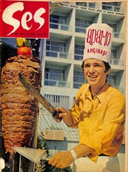 Ses Dergisi 22 Ekim 1966 Sayı 43 - Elizabeth Taylor Ve Richard Burton, George Hamilton, Türkan Şoray Ve Gardırobu NDR81931 - Gökçekoleksiyon