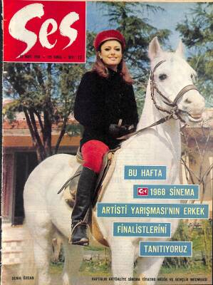 Ses Dergisi 23 Mart 1968 Sayı 13 - Sammy Davis, Ronald Reagan, Yılmaz Güney, Türkan Şoray, Robert Mitchum, Sergio Endrigo NDR81393 - 1