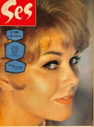 Ses Dergisi 24 Kasım 1962 - Kim Novak, Warren Beatty, Leslie Caron NDR84787 - Gökçekoleksiyon