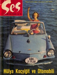 Ses Dergisi 24 Temmuz 1965 Sayı 30 - Kapak Hülya Koçyiğit, Celia Greenwood, Steve Mc Queen, James Bond Humphrey Bogarta Karşı NDR81924 - Gökçekoleksiyon