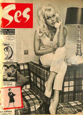 Ses Dergisi 25 Kasım 1961 - Frank Sinatra, Zeki Müren, Zsa Zsa Gabor, Maha Abdül Vahab NDR84796 - 1