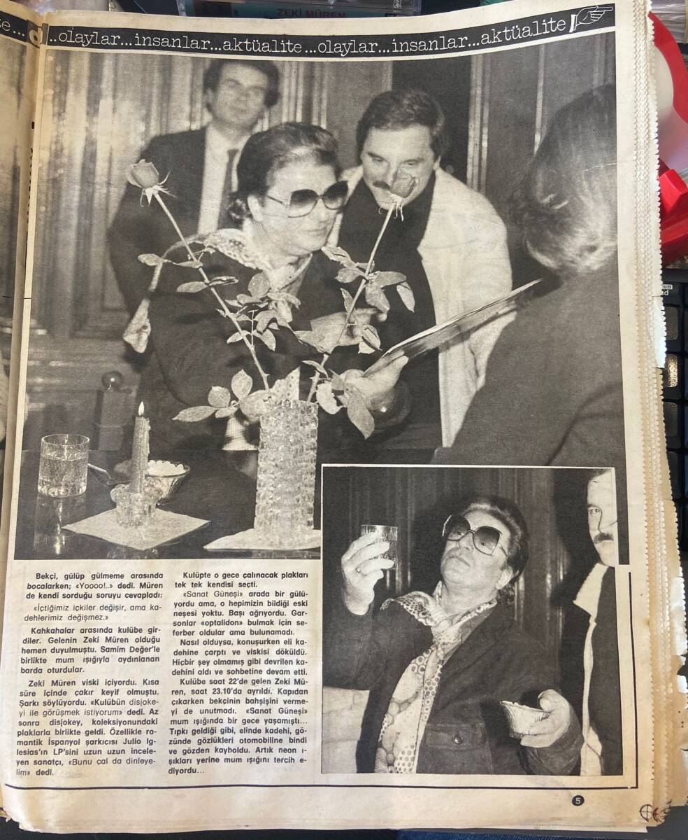 Ses Dergisi 28 Kasım 1981 - Poster: Bee Gees - İlyas Salman -Hülya Koçyiğit -Necla Nazır - Zeki Müren - Perihan Savaş-Gülşen Bubikoğlu - Kadir İnanır NDR90504 - 3