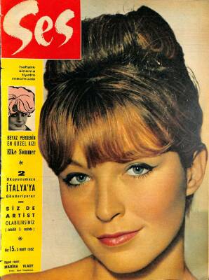 Ses Dergisi 3 Mart 1962 - Marina Vlady, Lady Chatterley, Elke Sommer NDR84795 - 1