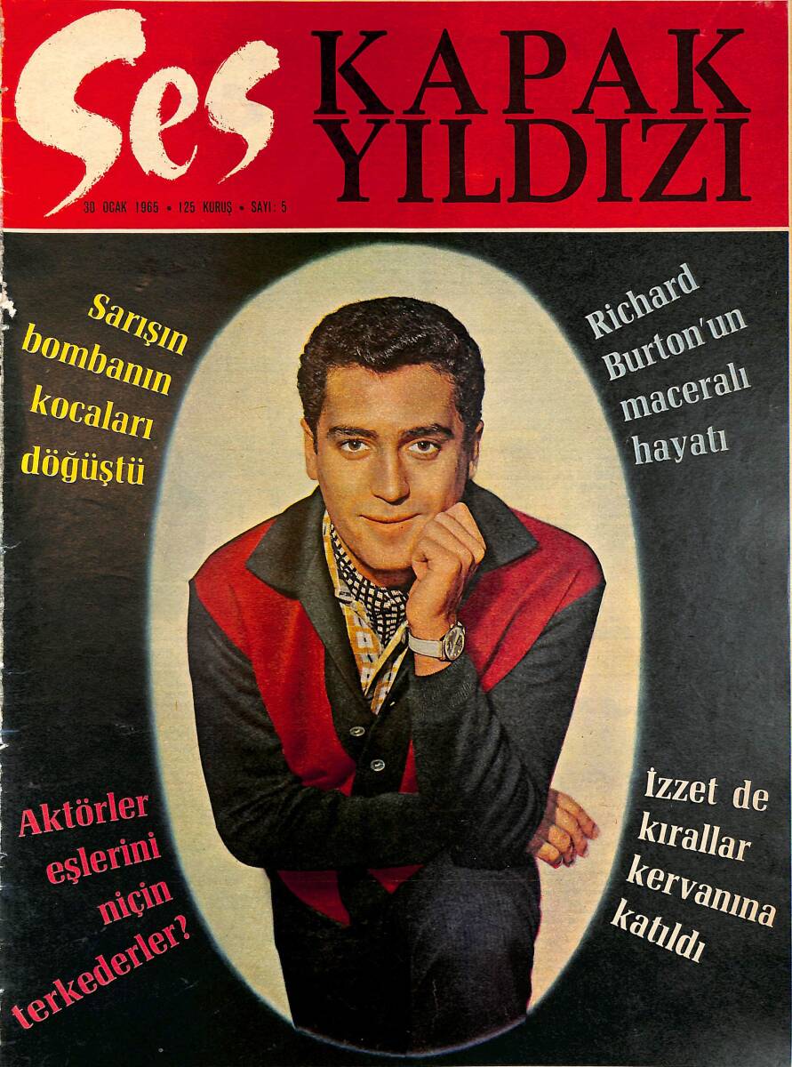 Ses Dergisi 30 Ocak 1965 Sayı 5 - Sarışın Bomba Jayne Mansfield'in Sabık Eşi - Yarım Milyonluk İzzet Günay - Filiz Akın, Filiz'le Konuştu NDR96186 - 1