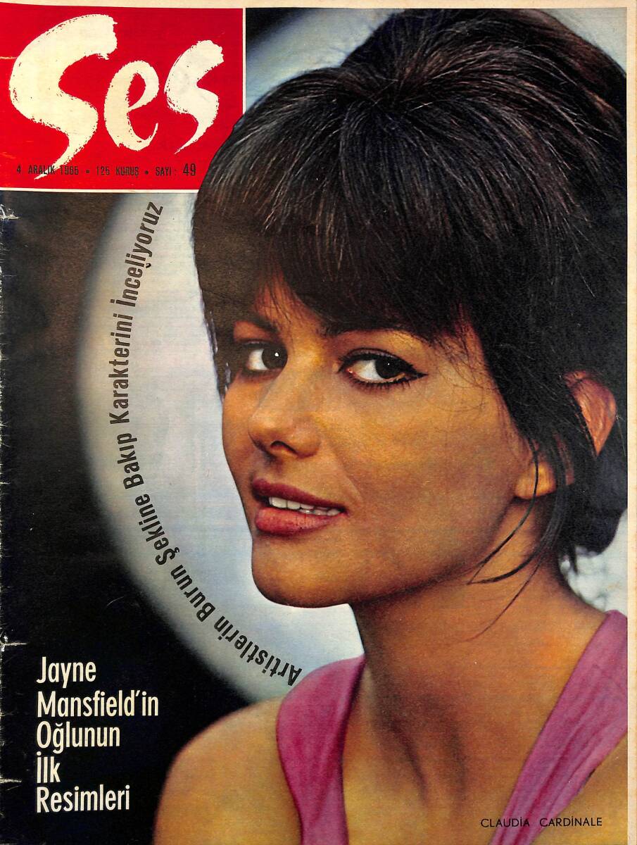 Ses Dergisi 4 Aralık 1965 Sayı : 49 - Jayne Mansfield'in Oğlunun İlk Resimleri NDR90735 - 1