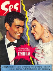 Ses Dergisi 4 Mayıs 1968 Sayı 19 - Kapak Yılmaz Güney ve Nebahat Çehre, Aunrey Hepburn, Türkan Şoray, Monkees Hakkında Bilmek İstedikleriniz, Tokalon Pudra Reklamı, Elizabeth Taylor NDR81387 - Gökçekoleksiyon