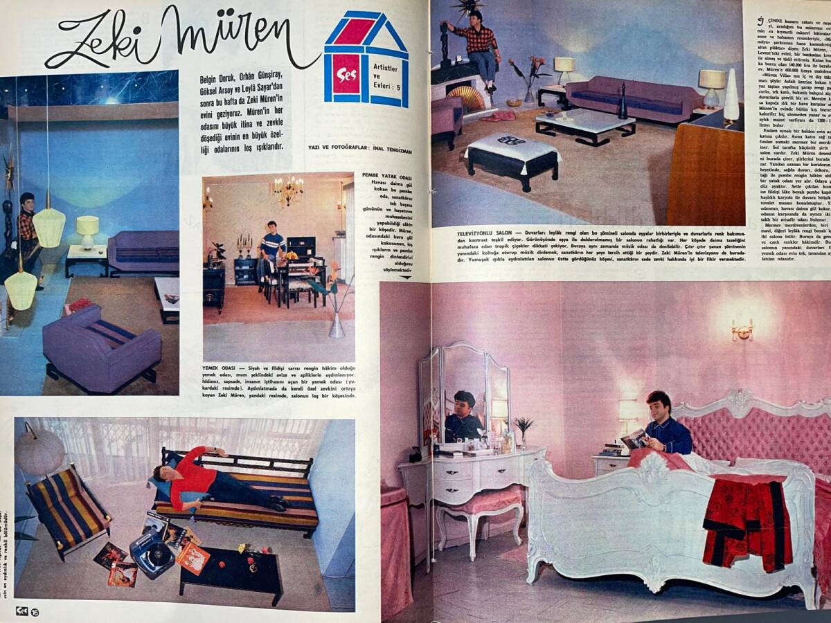 Ses Dergisi 5 Aralık 1964 Sayı: 50 - Ajda Pekkan'ın Parafin Banyosu - Claudia Cardinale Artık Bütün Yıldızlara Meydan Okuyor - Zeki Müren NDR96187 - 2