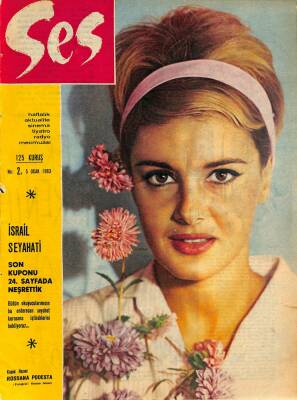 Ses Dergisi 5 Ocak 1963 - Rossana Podesta, Zeki Müren, Liz Taylor, Ayhan Işık Posteri NDR84792 - 1