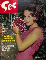 Ses Dergisi 6 Kasım 1965 Sayı:45 - Kapak: Hülya Koçyiğit - Ayla Algan - Claudia Cardinale - Nilüfer Koçyiğit - Sadri Alışık - Sevda Ferda NDR90702 - Gökçekoleksiyon