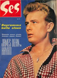 Ses Dergisi 6 Şubat 1965 - James Dean, Suzanne Pleshetten, Zeki Müren, Elizabeth Taylor NDR84913 - Gökçekoleksiyon